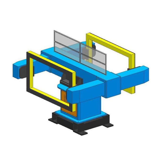 Three axis horizontal rotation displacement series