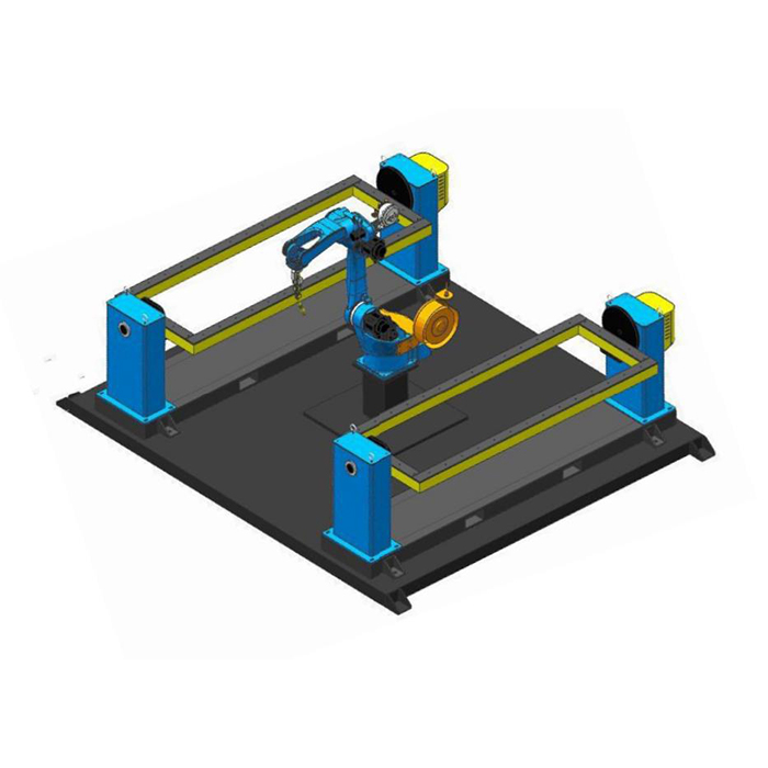 Axis positioner workstation