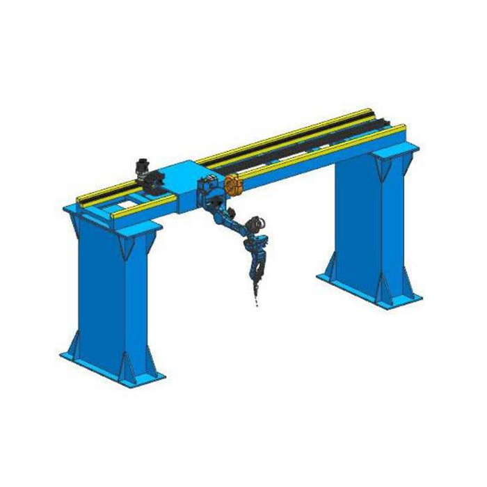 Gantry single axis lifting and straight walking TTKDZ3 series ground rail