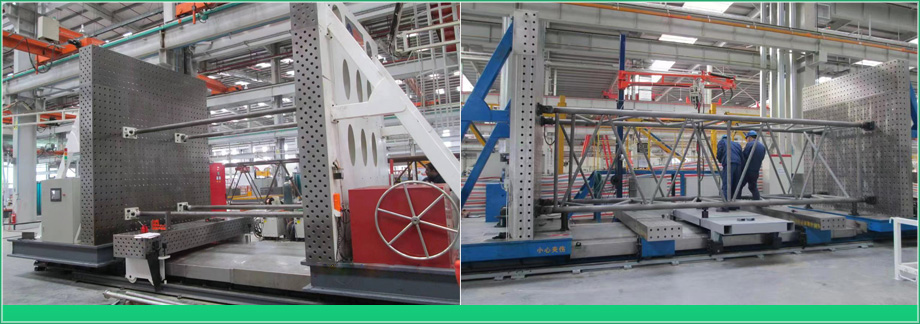 Column welding platform VS Special welding fixture